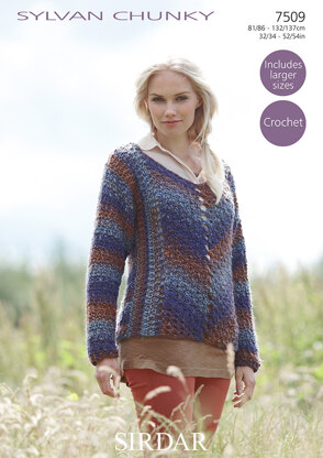 Sweater in Sirdar Sylvan - 7509 - Downloadable PDF