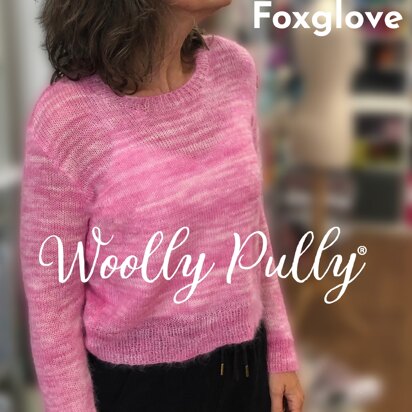 Foxglove Woolly Pully in McIntosh ffluff - Downloadable PDF