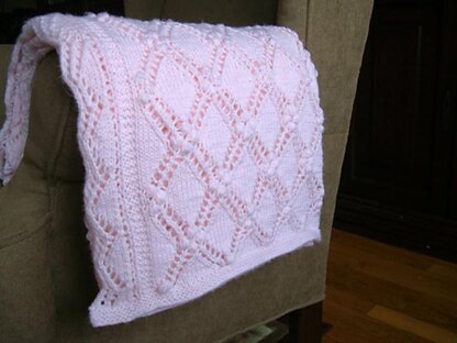 Estonian Princess Baby Blanket Knitting pattern by Sami Kaplan | LoveCrafts