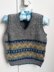 Vests - lovely fairisle designs in 4ply