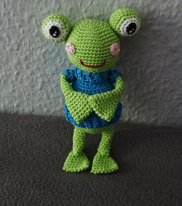 Crochet Pattern Frog Toni The Second!