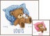 Vervaco Sweet Bear Cross Stitch Kit - 22cm x 21cm