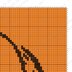 C2C CROCHET PATTERN Garfield Orange Cat Blanket Funny Cartoon Graph Throw