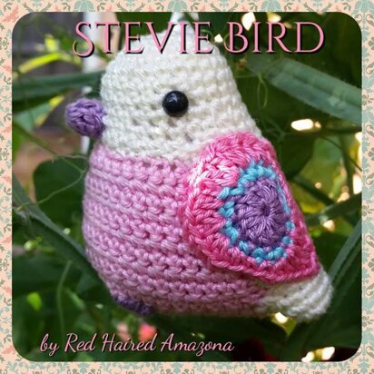 Stevie the Amigurumi Bird
