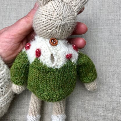 Christmas outfits for doll and home decor