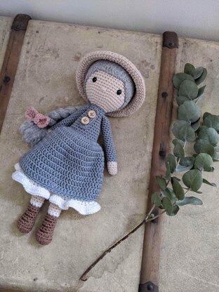 Sophie, crochet doll