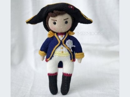 Meemoodolls Napoleon Bonaparte Knitting Pattern