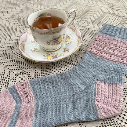 Vintage Teacup Socks