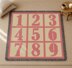 Numbers Blanket C2C CROCHET PATTERN Kids' Room Afghan 1-to-9 Count Throw