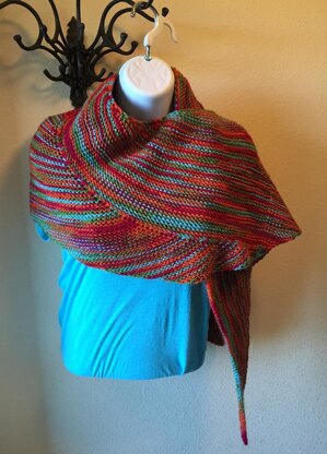 Bird of Paradise Shawl