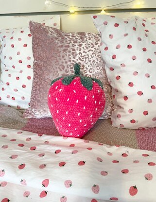 Giant Strawberry Pillow