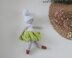 Carola, the crochet cauliflower plush fairy