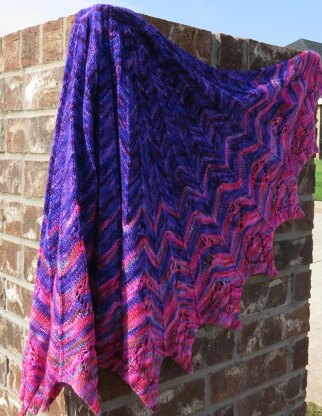 Bottom of My Heart Shawl