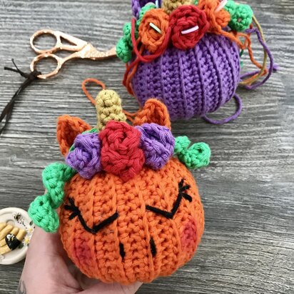 Unicorn Halloween Pumpkin