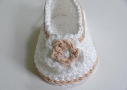 Baby Girl Bonnet and Slippers