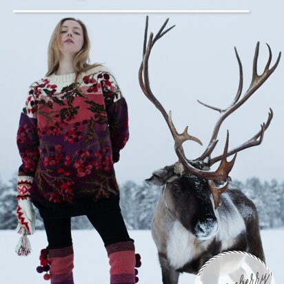 Rowanberry Sweater in Novita Nalle and Nordic Wool - Downloadable PDF