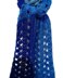 Shades of Blue Super Scarf