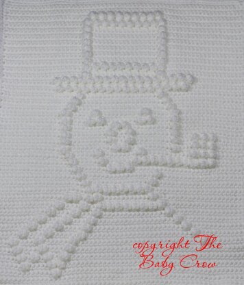 Frosty the Snowman Blanket Block