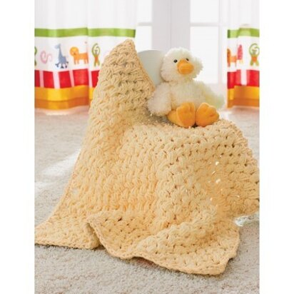 Flauschige Babydecke in Bernat Baby Blanket