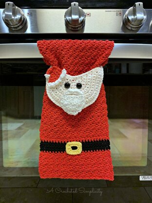 Santa Claus Kitchen Towel