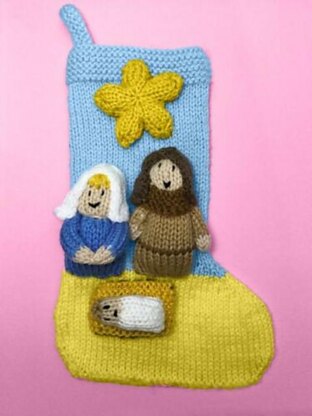 Nativity Scene Stocking