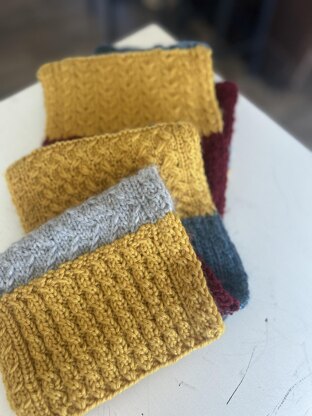 Autumn Cable Scarf