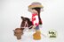 Crochet doll pattern, Amigurumi doll pattern, Medium doll, 18"/46cm,Gilda