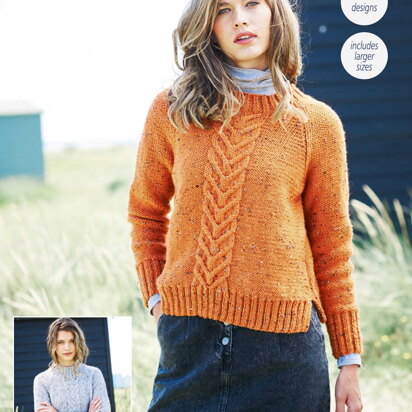 Sweaters in Stylecraft Special Aran with Wool - 9890 - Downloadable PDF
