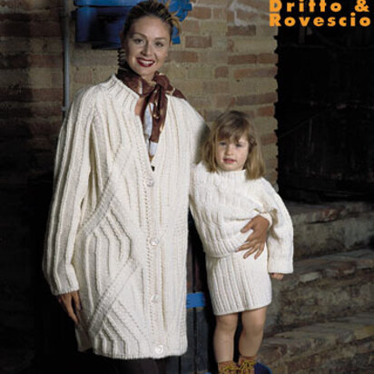 Girl's Pullover in Adriafil Merino - Downloadable PDF
