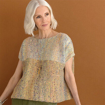 Noro 1817 Lemon Drop Poncho Top PDF