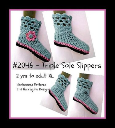 2046 Triple Sole Slippers