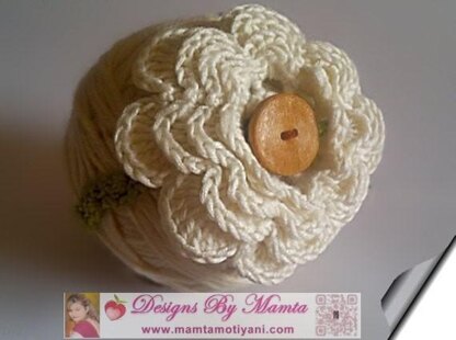 Crochet Flower Headband Pattern For Baby Girl Easy Irish Rose