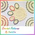 Oval placemat and coaster set by HueLaVive
