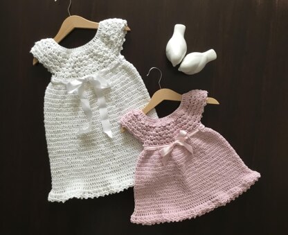 Pearl Baby Girl Dress & Bolero Cardigan Set N 604