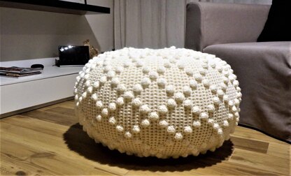 Crochet Rombo Pouf Small and Middle Size