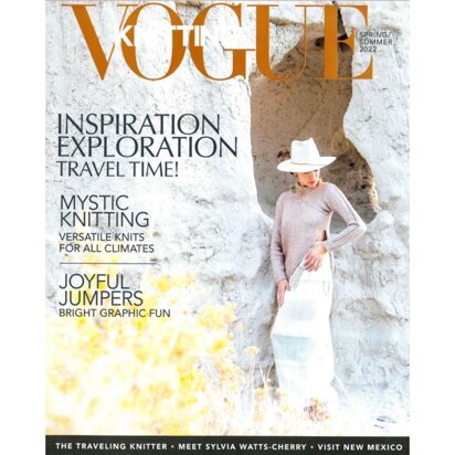 Soho Publishing Vogue Knitting Magazine - Spring/Summer 2022 (SS22)