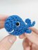 No sew crochet whale pattern, easy crochet whale amigurumi pattern