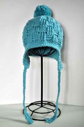 Classy Crochet Basketweave Hat