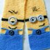 Funny Character Scarf Knitted Version
