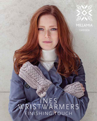 Ines Wristwarmers in MillaMia Naturally Soft Aran - Downloadable PDF