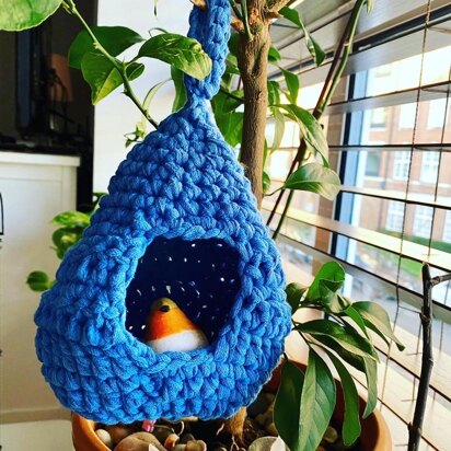 Bird nest crochet pattern