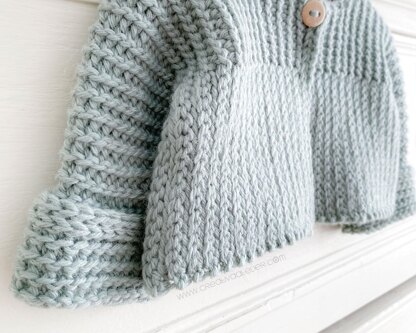 Size 6 months - ITSY-BITSY Crochet Cardigan