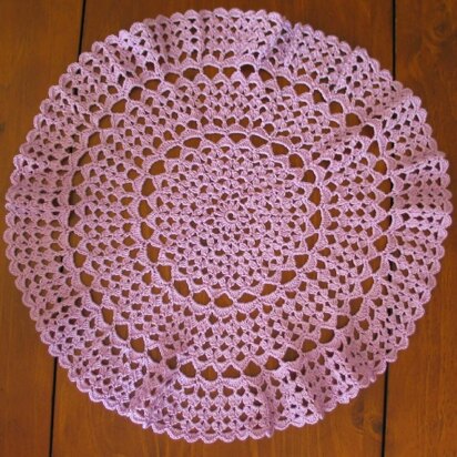 Lilacs Doily