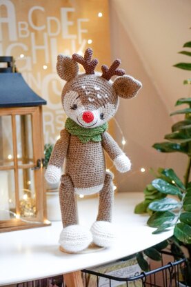 CROCHET Reindeer pattern by Polushkabunny