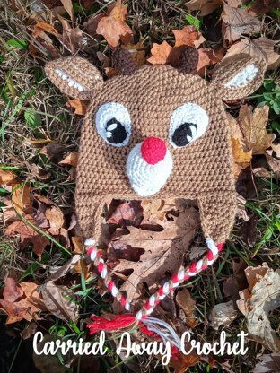 Rudolph Earflap Hat