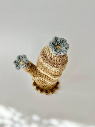 Flower point Mittens
