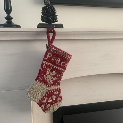 Little Advent Peace Stocking