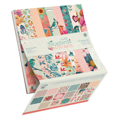 West Designs Bluebirds & Roses Bundle Pack