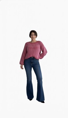 TwinTone Brioche Sweater