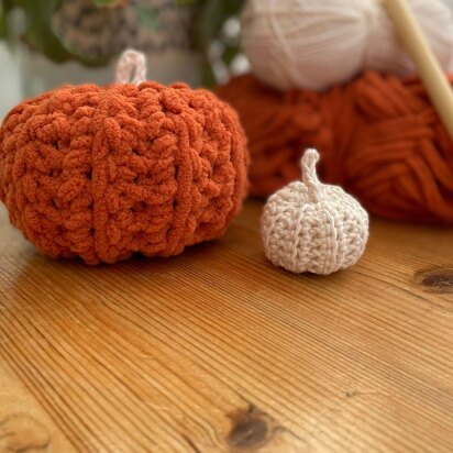 Crochet pumpkin pattern